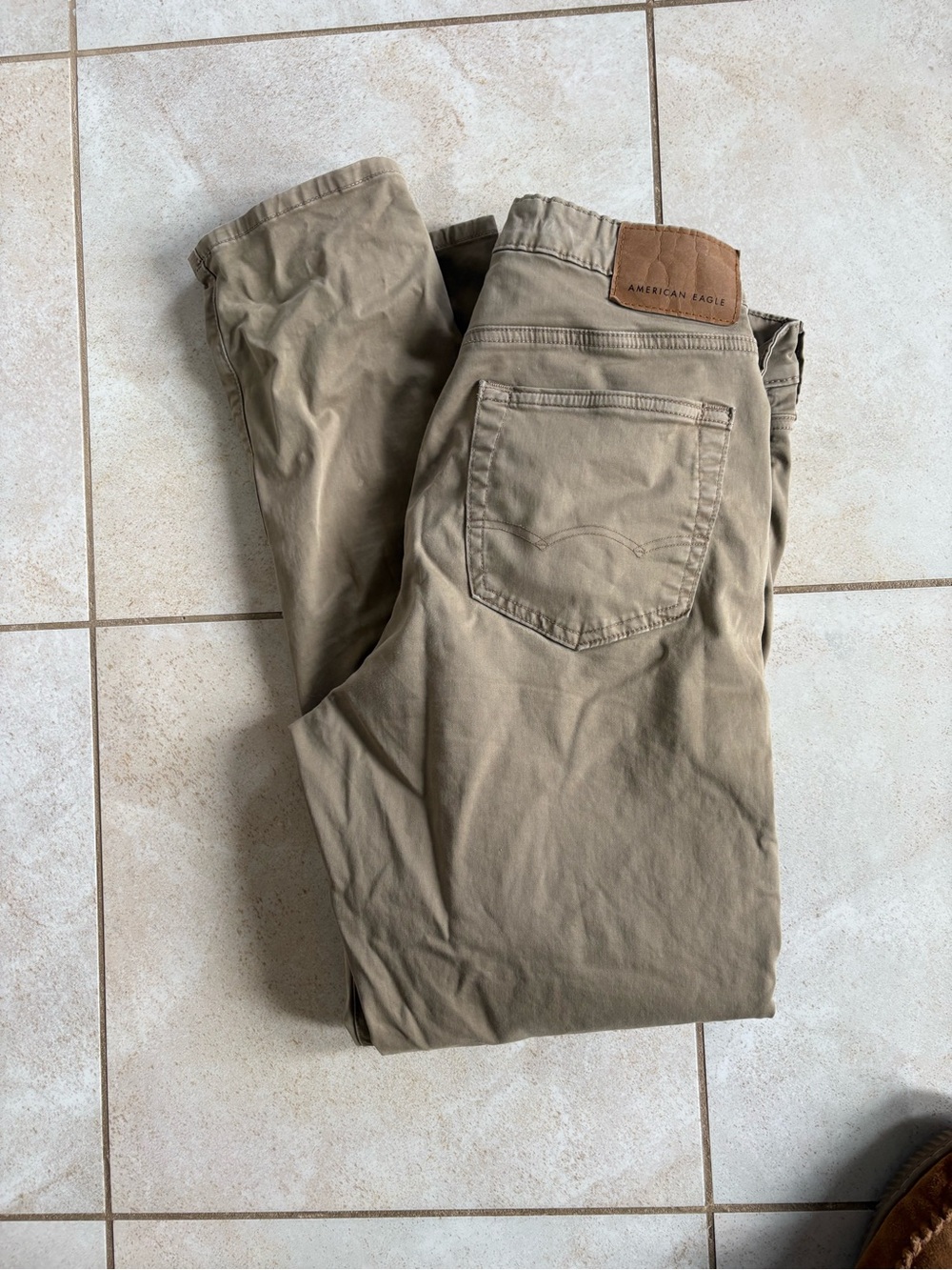 American Eagle Outfitters Tan Casual Pants